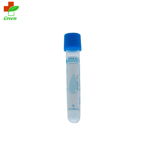  Ống Nghiệm Nhựa EDTA K2 Chống Đông Máu (Khay 100 ống) 