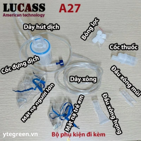  Máy xông khí dung Lucass A27 