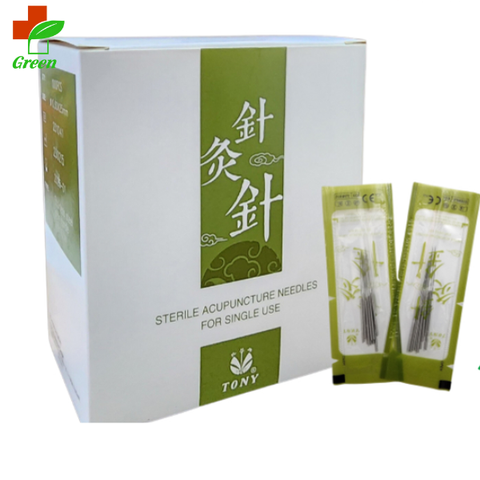  Kim châm cứu tiệt trùng Tony các số (100 cái) 