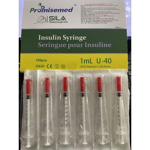  Bơm tiêm Insulin Sila 