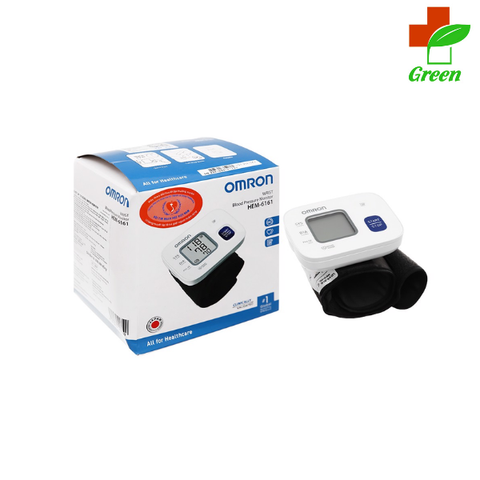  Máy đo huyết áp cổ tay Omron Hem 6161 