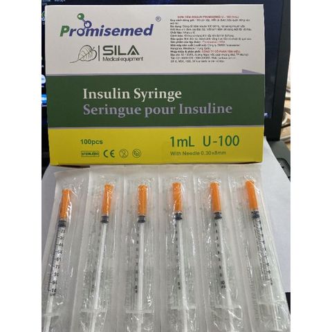  Bơm tiêm Insulin Sila 