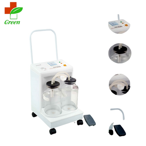  Máy hút dịch 2 bình Yuwell 7A 23D 