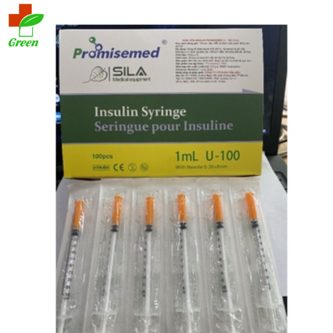  Bơm tiêm Insulin Sila 