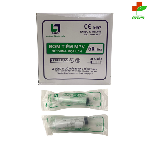  Bơm tiêm MPV - 1ml, 3ml, 5ml, 10ml, 20ml, 50ml 