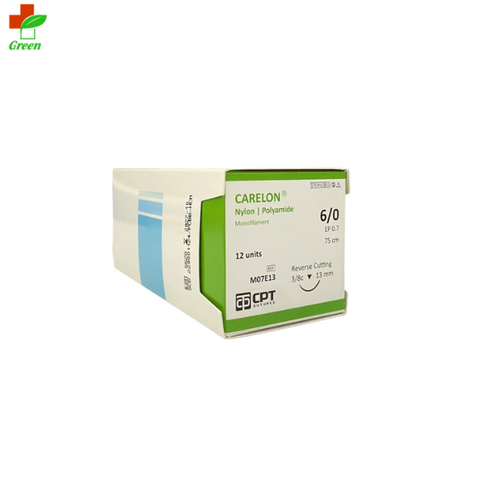  Chỉ phẫu thuật không tiêu CPT Carelon nylon – polyamide các số 2 3 4 5 6 