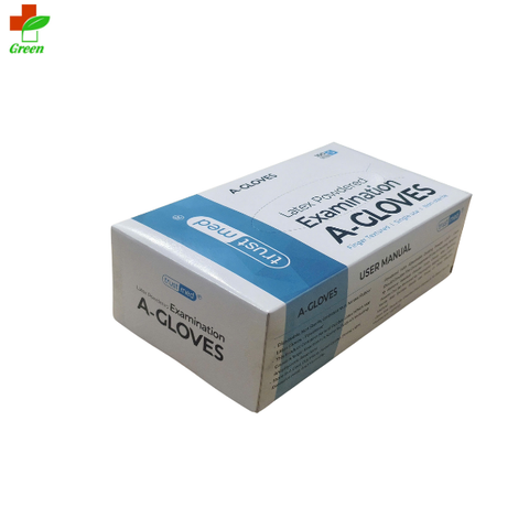  Găng tay y tế có bột A-Gloves Trustmed (Hộp 100 chiếc) 