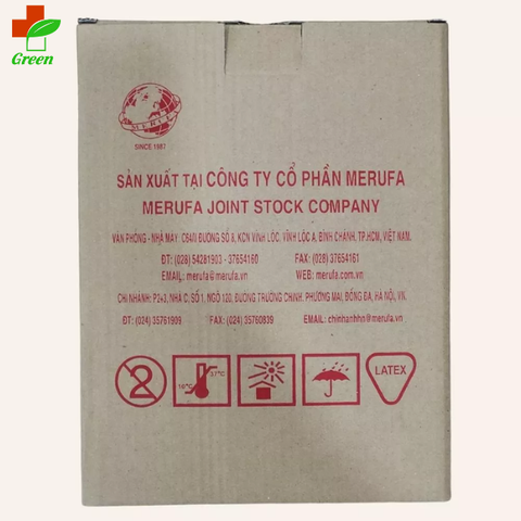  Găng tay phẫu thuật tiệt trùng Merufa các số 