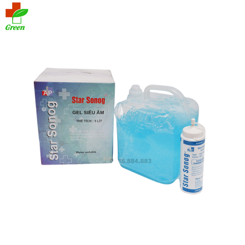 Gel siêu âm Star Sonog xanh