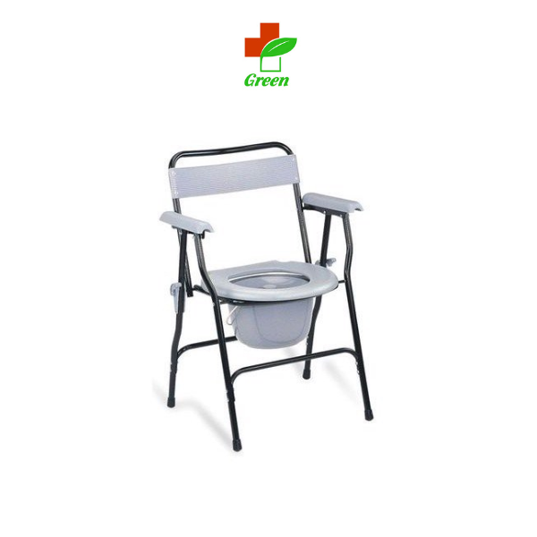  Ghế bô Lucass G899 cho người bệnh, người già  đi vệ sinh (sắt sơn tĩnh điện) 