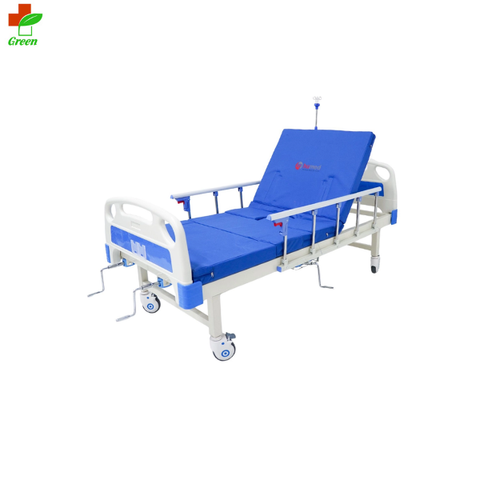  Giường y tế 3 tay quay Humed HM-C3 đa năng, có bàn ăn, có bô vệ sinh 