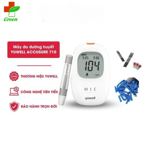  Máy đo đường huyết Yuwell 710 
