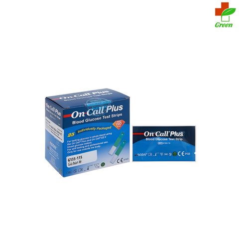  Que thử đường huyết On call plus 