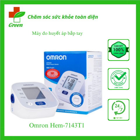  Máy đo huyết áp bắp tay Omron Hem 7142T1 