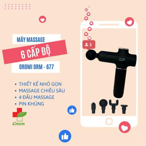  Máy massage cầm tay OROMI OMR 677 