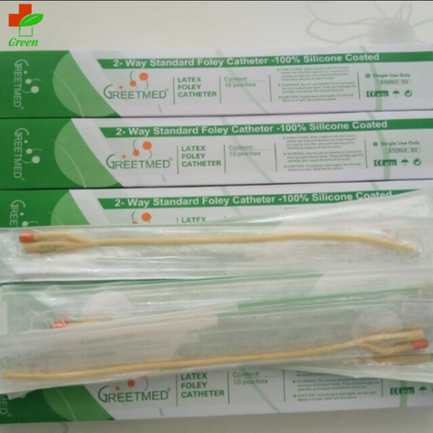  Dây thông tiểu 2 nhánh Sond Foley Greetmed (Túi 10 ống) 