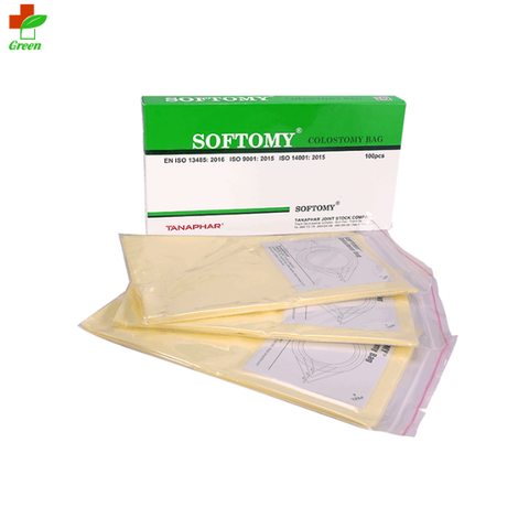  Túi hậu môn nhân tạo Softomy Hộp 100 Cái - (Size 45, 60) 