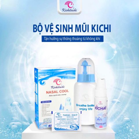  Bình Rửa Mũi Nasal Cool Kichilachi 250ml 