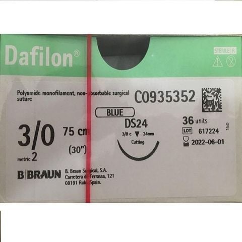  Chỉ phẫu thuật Dafilon 2,3,4,5,6  (Sợi) 