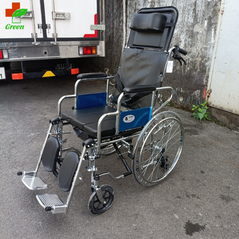  Xe Lăn Lucass X767 - Có bô vệ sinh, thắng tay và chống lật BH 1 Năm 