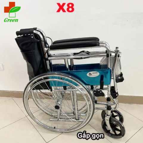  Xe lăn có bô và phanh tay Lucass X8 