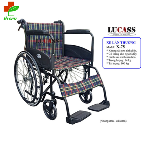  Xe lăn Lucass X75/X75J 