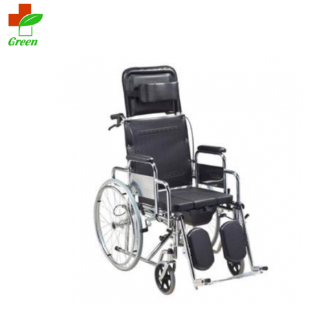  Xe lăn Lucass X7A đa năng có bô vệ sinh, chống lật và tựa chân 