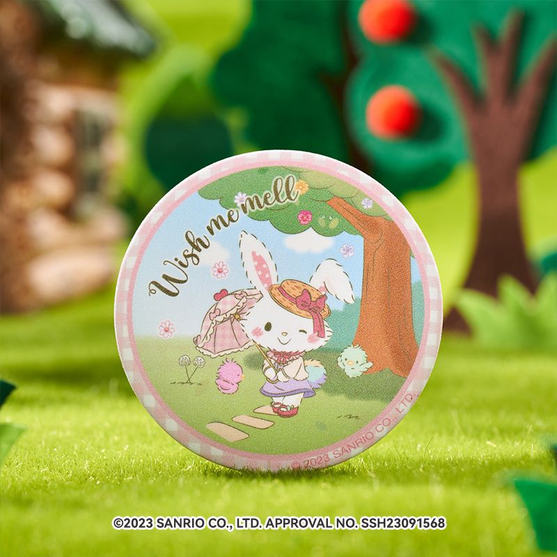 White Rabbit San Rio 【GSC Spot】 Sanrio Wishing Rabbit Bar Tinplate Badge GSM – GiGa Order