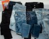 Quần jeans thun dài BG Old N@vy