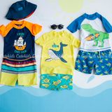  Bộ bơi bé trai xuất xịn Carters (0-5T) 