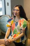  Áo tay bồng Floral cho mẹ style Hàn Quốc 