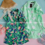  Bộ Pijama quần ngắn hàng xuất xịn 