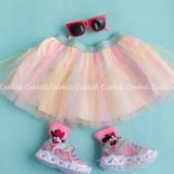  Chân váy tutu cầu vồng thiết kế độc quyền Cutekids 