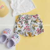  Quần short linen bé gái Old Navy 