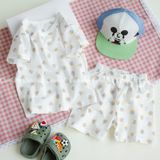  Bộ ngắn xuất Hàn BTBG cotton giấy 