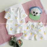  Bộ ngắn xuất Hàn BTBG cotton giấy 