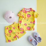  Bộ thun cotton may lên từ vải xuất dư 