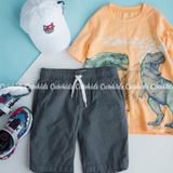  Quần short Old Navy lưng thun dây rút bé trai 