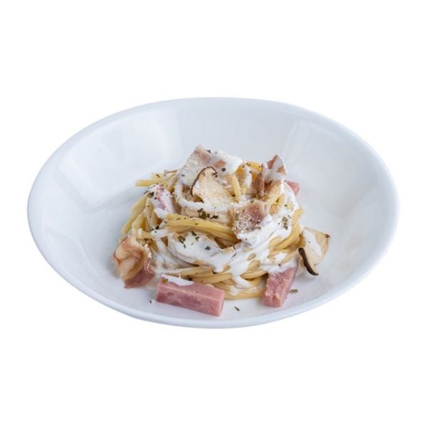 MÌ Ý THỊT NGUỘI XỐT KEM – PASTA CARBONARA