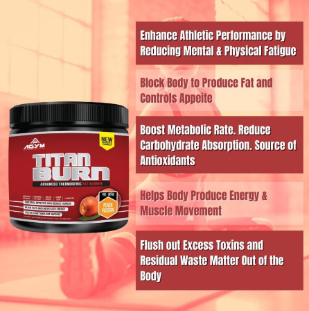  Titan Burn - PreWorkout Thúc Đẩy Đốt Mỡ Thừa Giảm Cân 