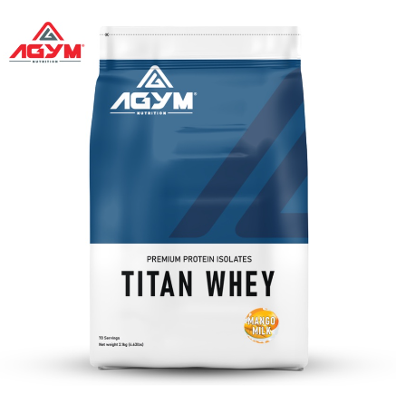  Titan Whey Protein Túi 2.1kg - Sữa Tăng Cơ Bắp Cao Cấp 70 Lần Dùng 