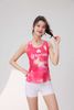 Áo Chạy Bộ Singlet Nữ Runtiger WM-7122 Full Printing - Hot Pink
