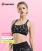 Áo Bra Chạy Bộ Nữ RUNTIGER 4488 - Màu Đen Cam
