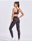  Quần Dài Chạy Bộ Nữ RunTiger 4489 - Màu Đen Hồng 