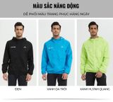  Áo Khoác Chạy Bộ Nam RunTiger 767 - Màu Xanh Neon 