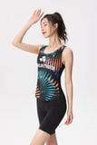  Áo Chạy Bộ Singlet Nữ Runtiger WM-7122 Full Printing - Black 