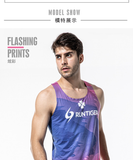  Áo Singlet Chạy Bộ Nam RunTiger 4976A-1 