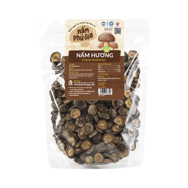  Nấm Hương khô cao cấp | Cỡ S | Gói 300g/ 500g 