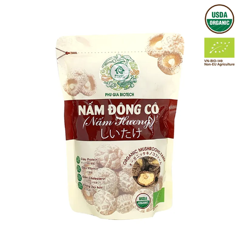  Nấm Hương hữu cơ | size S | gói 70g 100g 