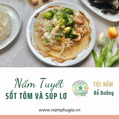  Nấm Tuyết khô 100g | 300g | 500g 